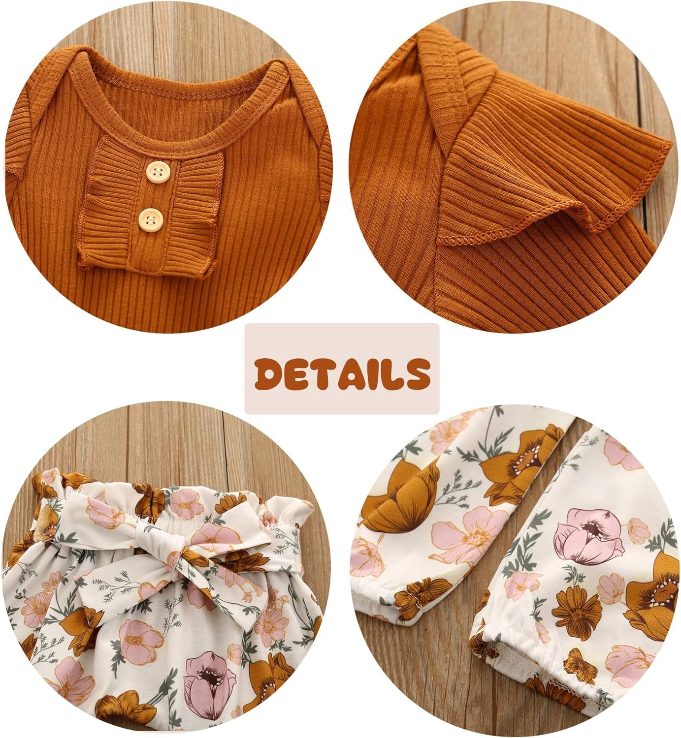 Newborn Baby Girls Outfit Set