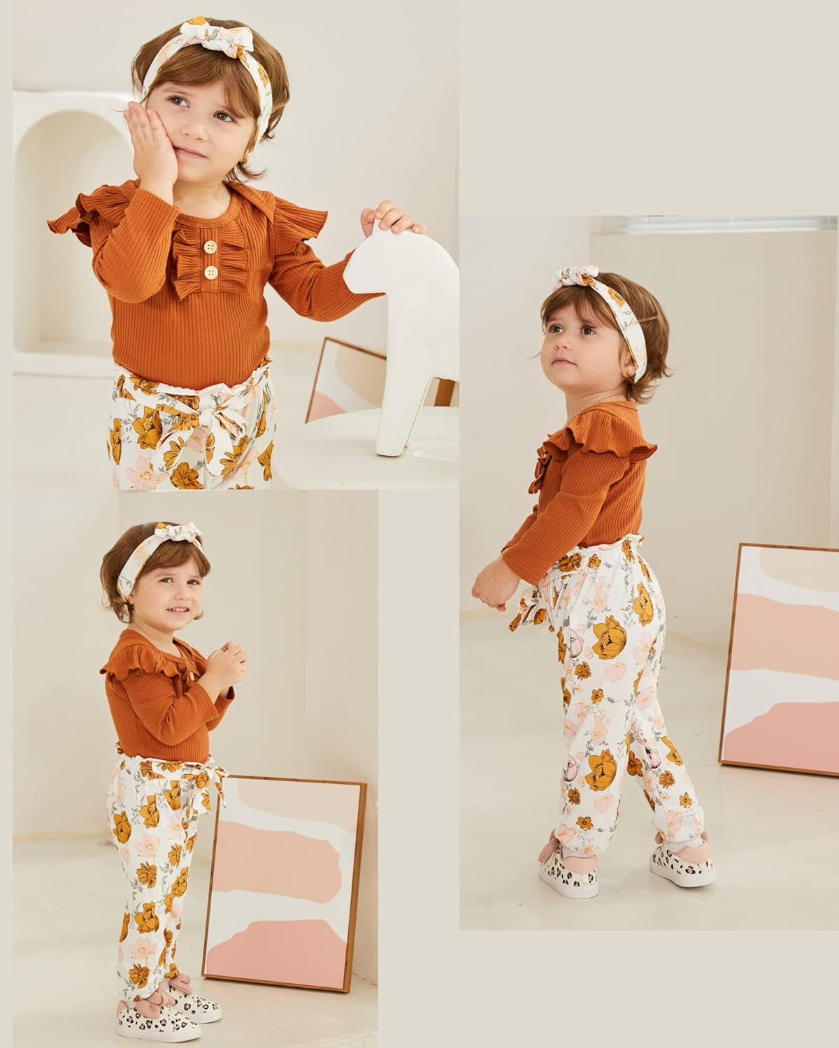 Newborn Baby Girls Outfit Set