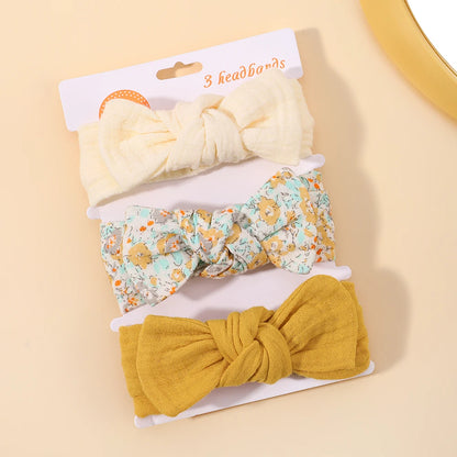 3Pcs Baby Girls Headband Set