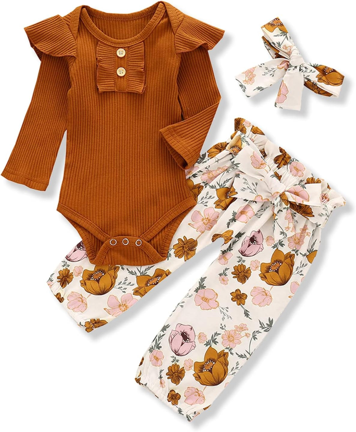 Newborn Baby Girls Outfit Set
